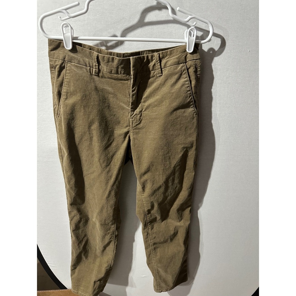 Vince Corduroy Pants Womens Size 6 Casual Khaki Tan Classic - Picture 4 of 7